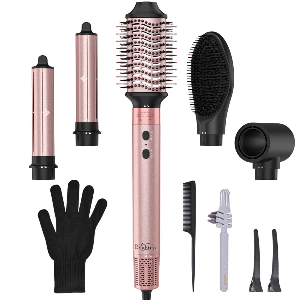 Brightup Hair Styling Set in Pink and Black